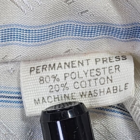 Enro Vintage Striped Button Down Shirt, Men's XL - Picture 7 of 12